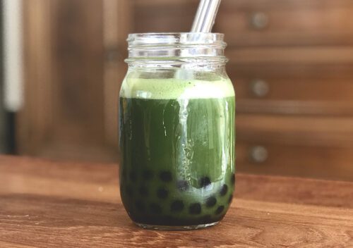 Cách làm trà sữa matcha Promix