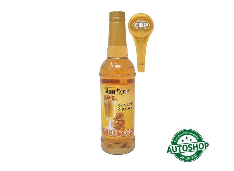 Siro cà phê Toffee Jordan’s Skinny Syrups