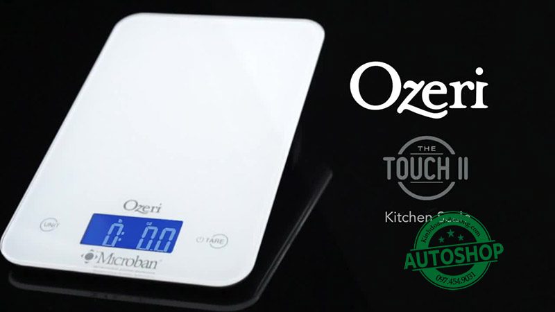 Cân điện tử nhà bếp Ozeri Touch II