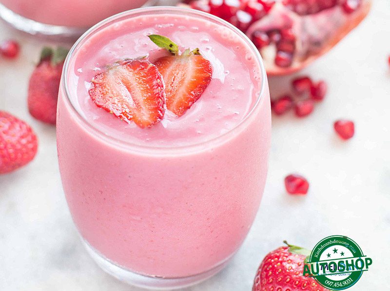 cách-làm-sinh-tố-dâu-tây