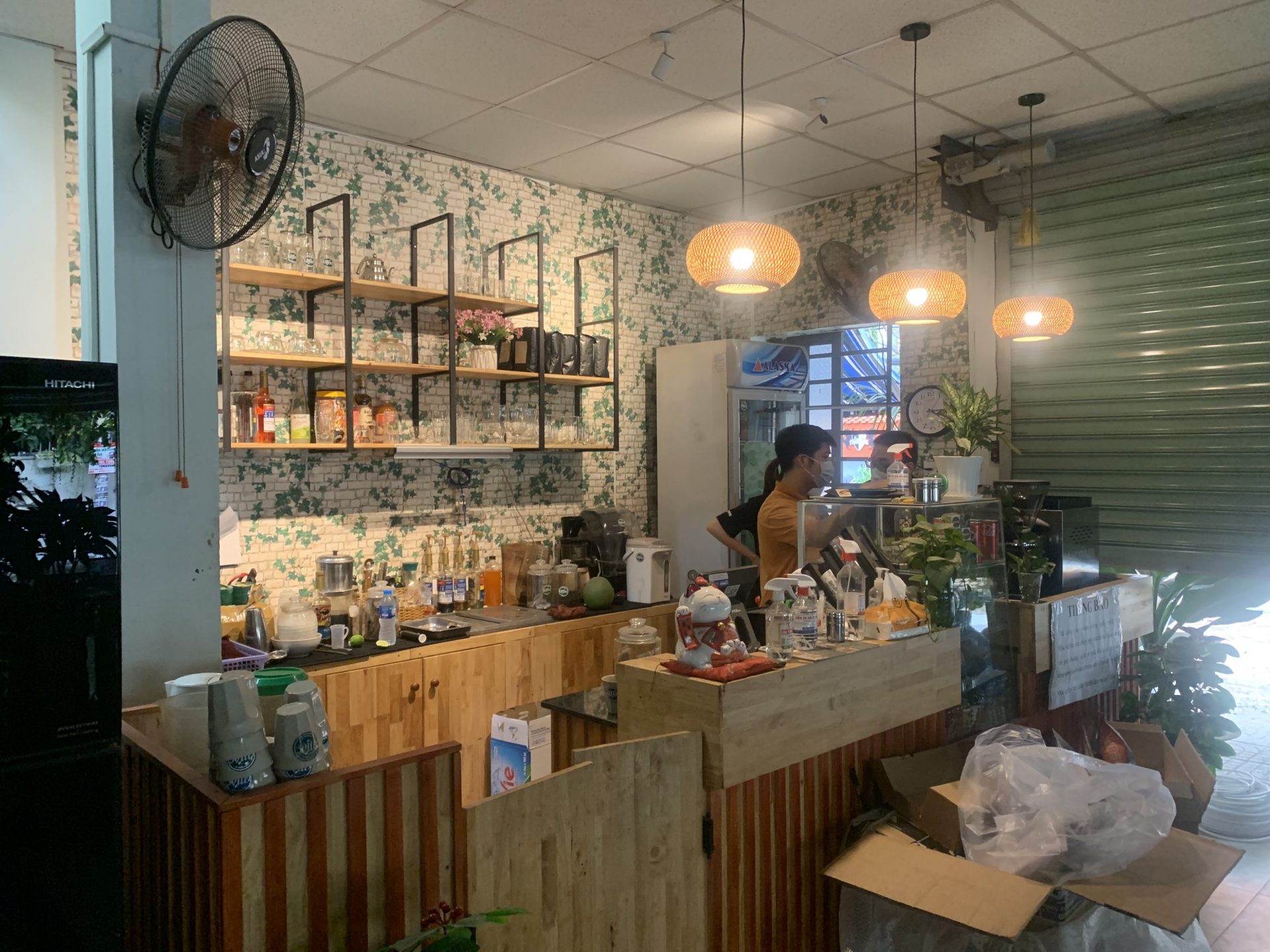 Cung cấp máy cà phê cho Mộc Coffee